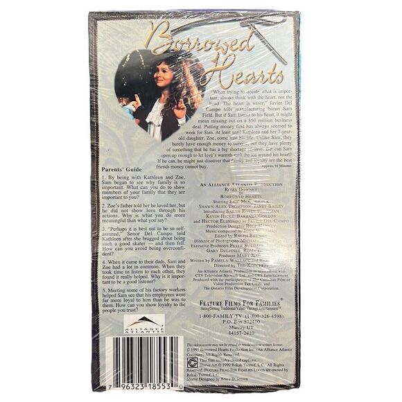 Borrowed Hearts VHS Movie Video Tape Eric McCormick Romance NEW SEALED - Picture 2 of 7